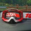 Punto de Fábrica Transfronterizo 100% Motocicleta Nuevas Gafas Baidi Casco Harley Gafas Moto al Aire Libre Off-Road Ciclismo