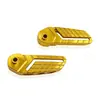 Reposapiés traseros modificados para motocicleta de aleación de aluminio CNC adecuados para la Honda GIORNO125 de Tailandia