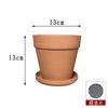 Vaso de Barro Vermelho Vaso de Terracota Vermelha para Suculentas Vaso de Flores Extra Grande Cerâmica Cerâmica Grossa Pothos Terracota Plantio Vaso para Cultivo de Vegetais Flores