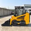 Cargadora Compacta, Equipo de Carga Pequeño para Hogar y Agricultura para Trabajar en Espacios Estrechos, Cargadora Compacta de Conducción