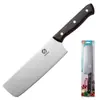 Cuchillo de Cocina con Mango de Madera, Cuchillo de Chef para Uso Doméstico, Cuchillo para Rebanar y Cortar Carne, Cuchillo de Cocina Afilado de Acero Inoxidable Asakh-No.898