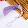 Colgante de Abanico con Borla 13 cm Borla Accesorios de Joyería para Ropa Adornos Colgantes de Aleación Mariposa Flauta de Abanico