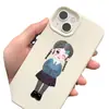 8 Colajes de Disfraces de Niña Coreana de Dibujos Animados, Manualidades DIY, Funda para Teléfono Móvil, Decoración de Cuaderno, Impermeable
