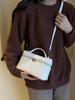 Bolsa Pequena Popular da Internet Outono e Inverno 2023 Nova Bolsa Feminina de Alta Qualidade Versátil Bolsa Transversal Popular Super em Alta Bolsa Quadrada Pequena