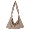 Bolso para Mujer Estilo Coreano PU Suave Plegado Bolso de Hombro 2026 Verano Nuevo Bolso Tote Sencillo para Viajes al Trabajo Bolso de Axila