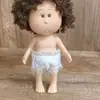 Solo AccesoriosMuñeca Española de Papa Mia de 24 CM con Pantalones Cortos con Adorno de EncajeBody Anti-Manchas Muñeca MIA