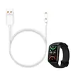 Aplicable a la línea de carga de la pulsera OPPO 2 Band2 OBB211, cargador de línea de atracción magnética, línea magnética Negro y Blanco