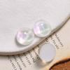 Parche de Resina de 16mm Estrella de Ensueño con Brillo Ondulación de Agua Media Píldora DIY Funda de Teléfono Aretes Accesorios para Aretes de Mujer