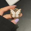 Celebrante de Internet Anillo Hebilla Soporte para Teléfono Móvil Creativo Hebilla de Dedo Roscada Carcasa para Teléfono Móvil Universal Parche de Anillo de Tracción con Gancho Metálico de Diamante