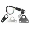 Acessórios para Motos Off-Road Praia Interruptor de Ignição Universal com Chave + Suporte de Montagem DIY Guidão Chave de Ignição