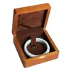 Madeira Maciça Jade Jade Hetian pulseira pulseira caixa de embalagem pingente anel de jade contas de Buda Wenwan caixa de presente para armazenamento