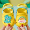 Sandálias infantis verão 1-3 anos de idade meninos sapatos de caverna bonito bebê 2 menina antiderrapante fundo macio infantil sapatos de praia