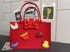 Bolsa de Feltro para Celebração de 100 Dias, Lembrancinha para Bebê de Um Ano, Bolsa para Presente de Mês Versário, Bolsa Tote, Bolsa de Presente para Bebê, Bolsa de Doces Artesanal