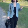 24990 Da Ai Mei Yi Yuan 2026 Otoño Nuevo Blazer de Lana Moderno de Corte Entallado para Mujeres Menudas