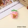 Lindo Jardín de Primavera Dibujos Animados DIY Accesorios de Resina Joyería Pegamento de Crema Pasador Funda de Teléfono Hebilla de Zapato Llavero