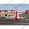 Máquina manual de vertido de hormigón con tela, torre pequeña, cilindro transportador de tela, equipo de vertido de tela para pared