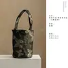 Bolsa de almacenamiento cilíndrica de tela para juego de té, bolsa para juego de té de viaje al aire libre, bolsa de almacenamiento para juego de té de una tetera y tres tazas