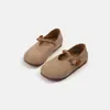Sapatos Mary Jane femininos de tira única, coleção primavera/outono 2026, sapatos baixos confortáveis, sapatos de vovó retrô, mocassins literários estilo floresta