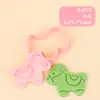 Molde para Galletas 3D con Texto del Año del Caballo Serie de Bendiciones, Molde para Estampar Fondant, Herramienta Realista para Hornear DIY