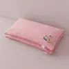2025 Nuevo Tipo a Algodón de Color Tejido Algodón de Ponis Almohada Núcleo de Almohada - Imagen del Producto 30*58Cm/Pie Lindo Rosa