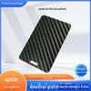 Processamento CNC de cartas de baralho em fibra de carbono Produtos de fibra de carbono Placa de nome 3K full carbon criativa Fabricante de cartas Boke