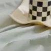 Fronhas de Algodão Lavado de Cor Sólida, um Par de Fronhas Individuais Novas de Algodão Puro, um Par de Capas de Forro para Uso Doméstico Duplo