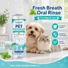 KineShineX Enxaguante Bucal para Cães e Gatos Solução de Cuidados para Limpeza Oral Refresca o Hálito e Elimina Odores