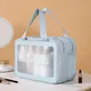 Bolsa organizadora de viagem, nécessaire, bolsa de higiene pessoal, bolsa de praia simples para natação e fitness, prática para produtos de higiene pessoal