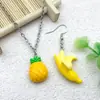Accesorios de Frutas Simuladas de Resina, Adornos Tridimensionales, Lindos Aretes Hechos a Mano para DIY, Collares, Llaveros, Colgantes