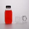 300-320ml Garrafa de Suco para Pet em Formato de Diamante Chá de Leite Suco Fresco Popular Transparente Plástico Prensado a Frio