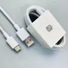 El cable de carga con núcleo de goma naranja y carga flash TIPO C de 66 W es adecuado para la línea de datos de carga súper rápida Huawei Xiaomi Letv 6A