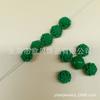 Cuentas de Loto de Colores Dulces 12 mm Polvo de Concha Sintética Repujado DIY Collar de Mano Cuentas Espaciadoras Manualidades Joyería Accesorios Venta al por Mayor