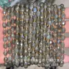 6X8 Piedra Natural Ágata Cristal Corte Duro Cuentas de Arroz Pulsera DIY Collar Accesorios de Joyería Cuentas Semiacabadas Venta al por Mayor