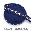 1.2cm Cinta Jacquard Estilo Étnico Cinturón Tejido Colorido Cordón para Sudadera Cordón para Pantalones Deportivos Cintura Estilo Casual Cordón