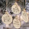 Las Piezas Redondas de Madera Perforadas Más Vendidas de Amazon para Decoraciones Navideñas Pintadas a Mano, Adornos para el Árbol de Navidad y Graffiti