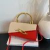 Bolso Candado Transfronterizo para Mujer, Bolso Cuadrado Pequeño, Bolso de Hombro Cruzado de Moda Nicho, Bolso Cruzado de Verano con Textura