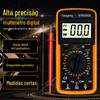 Yulongteng amarelo com chave multímetro de alta precisão automático anti-queima palavra display digital medidor universal medição de corrente e tensão bolso