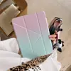 Funda Protectora Coreana Ins Gradiente Adecuada para Tableta iPad Pro Lado del Aire Succión Separación Plegado Miniy Décima Generación Japonés y Coreano 11