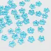 Flor de Ameixa Acrílica 7mm Fundo Banhado em Acrílico Gesso Fundo Plano Diamante DIY Joias Acessórios de Cabelo