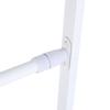 Soporte de pizarra blanca al por mayor de fábrica, económico, tubo cuadrado pequeño, barra horizontal, soporte de pizarra telescópico móvil, soporte de pizarra para oficina