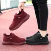 Zapatos de algodón para mujer, estilo pareja, botas cálidas para mujer, botas cómodas de poliuretano, botas de nieve forradas de felpa y engrosadas para mujer, botas de algodón resistentes al frío