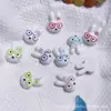 Populares Accesorios de Resina de Conejo Miffy para Gafas, Clips para el Cabello DIY, Ropa, Zapatos, Fundas de Teléfono, Pegatinas, Colgantes y Accesorios