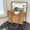 Bolso de mano informal con cadena de rombos para mujer 2025 Otoño Nueva Moda Pequeño Estilo Chanel Estilo Perezoso Bolso de Hombro Cruzado