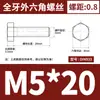 Acero Inoxidable 304 Hexagonal Externo los Tornillos y Pernos Dongming Din933 M4M5M6M8M10M12M14-M24