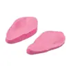 2 piezas de hojas y pétalos molde de silicona con clip para pastel, molde de azúcar, juego de combinación opcional multiestilo