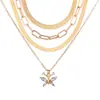 Moda Europea y Americana Elegante Conjunto de Collar, Pendientes y Anillo Pendientes Retro de Alta Gama Personalizados Conjunto de Joyería de 37 Piezas para Mujeres
