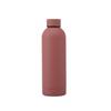 Botella de Boca Pequeña de Acero Inoxidable 304 Estilo Americano con Pintura de Goma, Taza Térmica Portátil para Exteriores para Senderismo y Ciclismo, Botella de Agua Deportiva