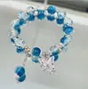 Pulsera Antigua Estilo Chino Nuevo [Zorro Rojo Pluma que Fluye] Femenina Tu Shan Linghu Nicho Sentido Avanzado para Enviar Novia Regalo de Cumpleaños