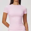 Camiseta de primavera Zechuang, ropa de yoga de secado rápido, blusa de fitness de manga corta para deportes al aire libre, para correr, de manga corta para mujer 8455