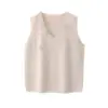 Outono/Inverno Roupa Exterior Colete 100% Lã Mercerizada para Mulheres Cardigan Externo Tricô Flores 3D Solto Preguiçoso Colete Suéter